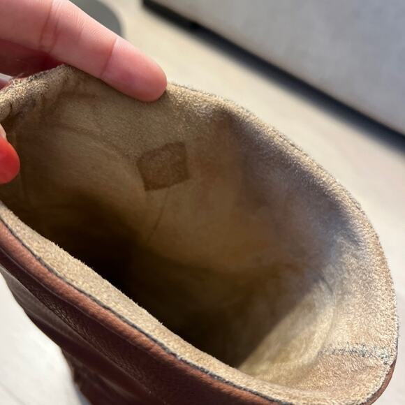 WEB Shoemakers by Eric Michael Brown Leather Slouchy Knee Boots EU 38 US 7.5‌‌‍‍ - Picture 7 of 12